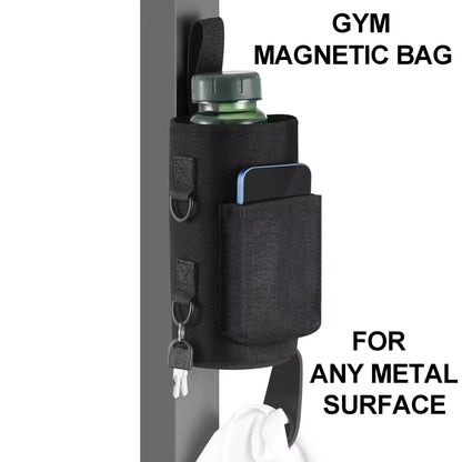 Magnetic GYM Mobile Phone Bag Sleeve, Sport Running Water Bottle Carrier,Multi Purpose Crossbody Sling Chest Bag for Men Women