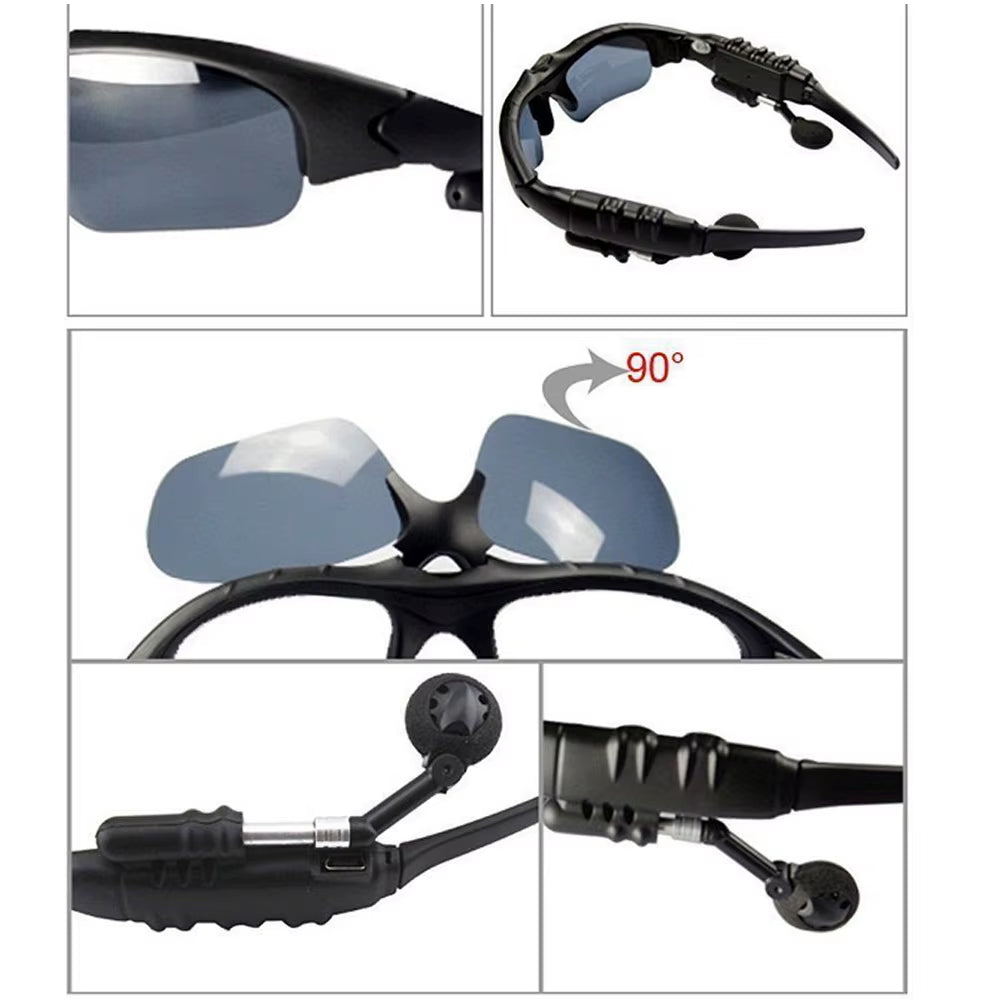 Wireless Bluetooth Sunglasses Wireless Headset Protection Polarized Sunglasses