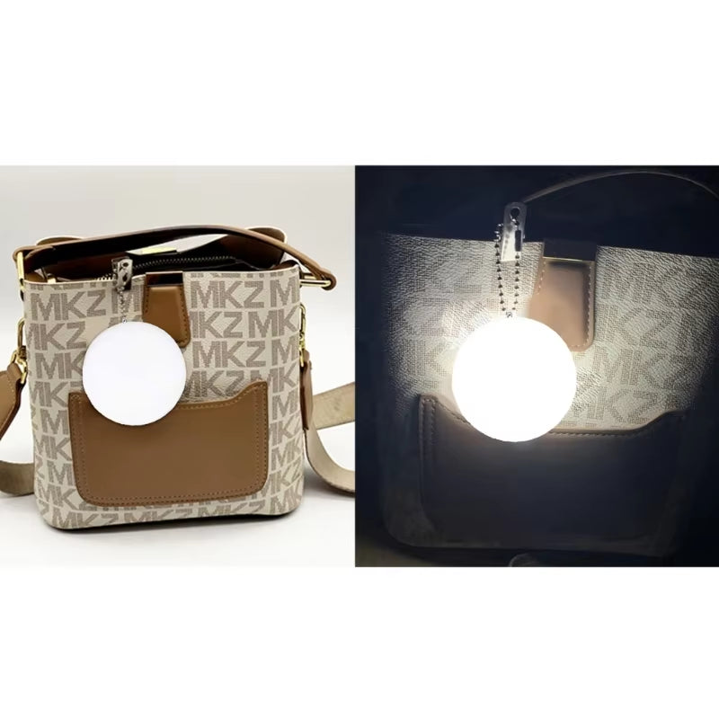 Purse Heart LED Light Handbag Lamp Automatic Motion Activated Purse Heart Shaped Light for Women Bah Purse Charm